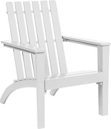 Slickblue Outdoor Durable Patio Acacia Wood Adirondack Lounge Armchair