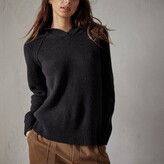 Thermal Knit Hooded Sweater 