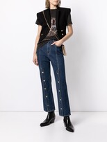 Thumbnail for your product : SLVRLAKE Stagecoach snap-front jeans