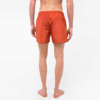 Paul Smith Men's Burnt Orange Swim Shorts