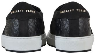 Philipp Plein Black Slip-on