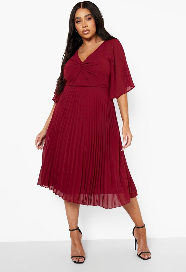 Chiffon Dress With Sleeves | Shop the ...