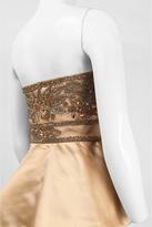 Thumbnail for your product : Sue Wong Ornate Peplum Satin Gown W5206
