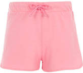Thumbnail for your product : River Island Girls pink crochet trim shorts