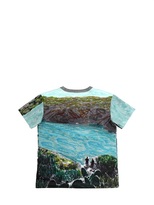 Thumbnail for your product : Dolce & Gabbana Harbor Digitally Printed Cotton T-Shirt