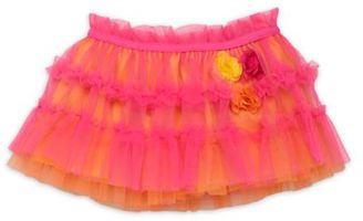 Baby Starters Multi-Layer Flower Tutu Skirt in Pink