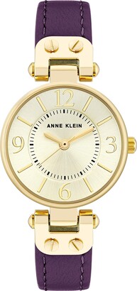 Anne Klein Dress Watch (Model: 10/9442CHPR) - ShopStyle Accessories