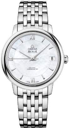 Omega Women's 42410332005001 Analog Display Swiss Automatic Silver Watch
