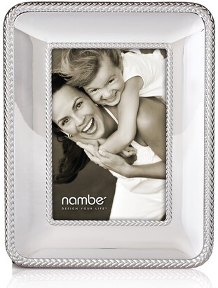 Nambe Braid 4" x 6" Picture Frame