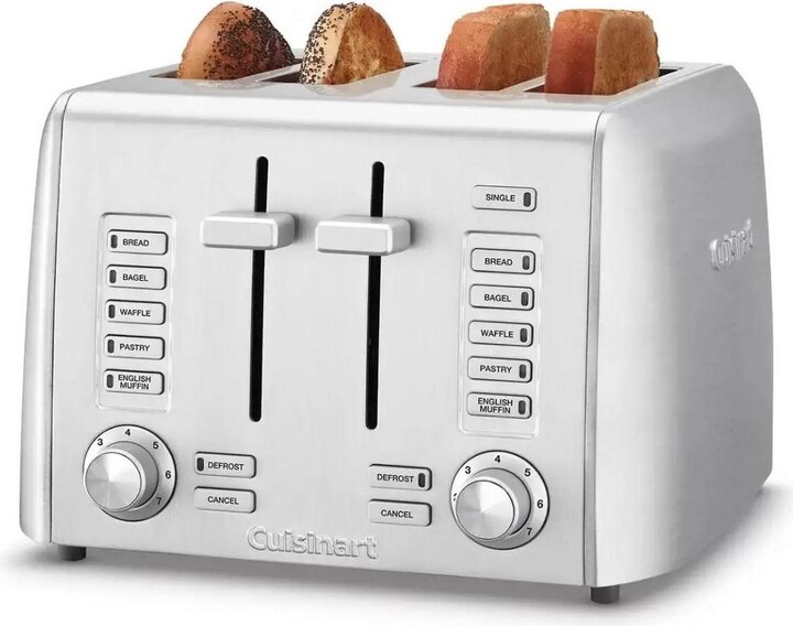 Cuisinart RBT1350PCFR 4 Slice Metal Toaster Certified Refurbished