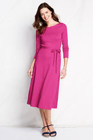 Thumbnail for your product : Lands' End Women's 3/4-sleeve Sport Knit Dress