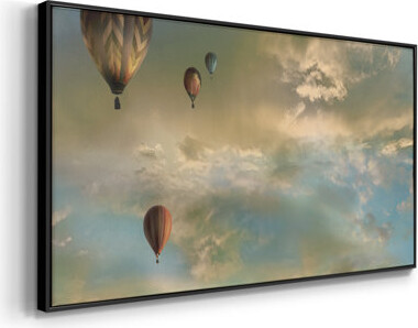 Lark Manor Sunset Rendezvous- Framed Gallery Wrapped Canvas -Ready to Hang