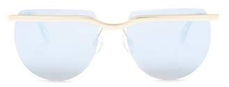 Le Specs Mafia Moderne 52mm Brow Bar Sunglasses