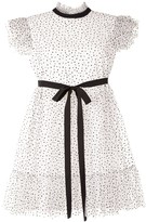 Thumbnail for your product : Karen Walker Polka Dot Ruffle Mini Dress