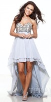 Thumbnail for your product : Beaded paisley bust with hi-lo chiffon skirt