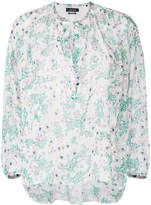 Isabel Marant Mia relaxed floral blou 