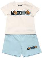 Thumbnail for your product : Moschino COTTON JERSEY T-SHIRT & SHORTS