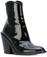 Thumbnail for your product : A.F.Vandevorst slanted heel ankle boots