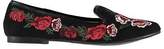 Thumbnail for your product : Miso Womens Ella Embroidered Shoes Casual Slip On Pattern Floral