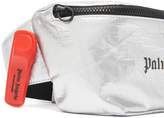 Thumbnail for your product : Palm Angels Logo-print Reflective Belt Bag - Mens - Silver