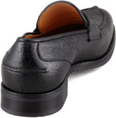 Thumbnail for your product : Gravati Split-Toe Peccary Penny Loafer, Black