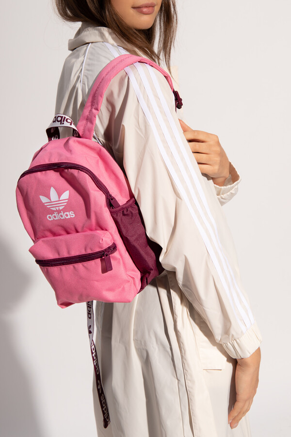 adidas Backpack With Logo Women's Pink - ShopStyle