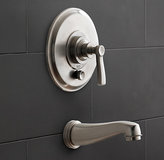 Thumbnail for your product : Restoration Hardware Asbury Balance-Pressure Tub and Shower Valve & Trim Set (Backplate Spout)