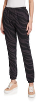 Thumbnail for your product : Spiritual Gangster Laguna Zebra French Terry Sweatpants