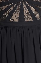 Thumbnail for your product : Aidan Mattox Aidan by Strapless Lace & Chiffon Dress