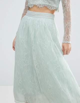 ASOS Petite Bridesmaid Lace Prom Skirt