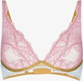 Thumbnail for your product : Dora Larsen Pink Ember Lace High Apex Bra