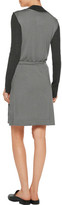Thumbnail for your product : Brunello Cucinelli Wrap-Effect Embellished Cashmere And Silk-Blend Dress