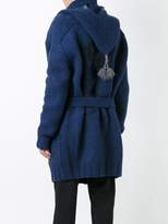 Thumbnail for your product : Vivienne Westwood intarsia chunky belted cardigan
