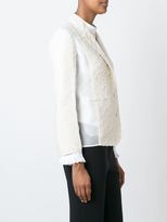 Thumbnail for your product : Nina Ricci panelled tweed blazer - women - Silk/Cotton/Polyamide - 40