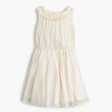 Thumbnail for your product : J.Crew Girls' pleated ruffle dress in crinkle chiffon