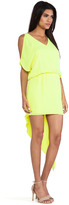 Thumbnail for your product : Mason by Michelle Mason Open Shoulder Asymmetric Dress