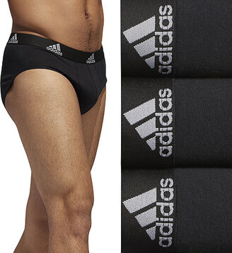 adidas Men's Stretch Cotton Brief Underwear (3-Pack) - ShopStyle