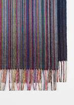 Thumbnail for your product : Paul Smith Men's Muted 'Signature Stripe' Cashmere Scarf