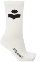 Thumbnail for your product : Isabel Marant Socks With Logo Women's White