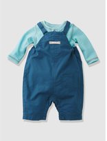 Thumbnail for your product : Vertbaudet NewbornBaby Boy's Dungarees & Bodysuit Outfit