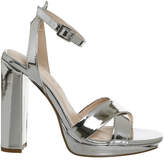 Thumbnail for your product : Office Nickle Platforms Silver Mirror