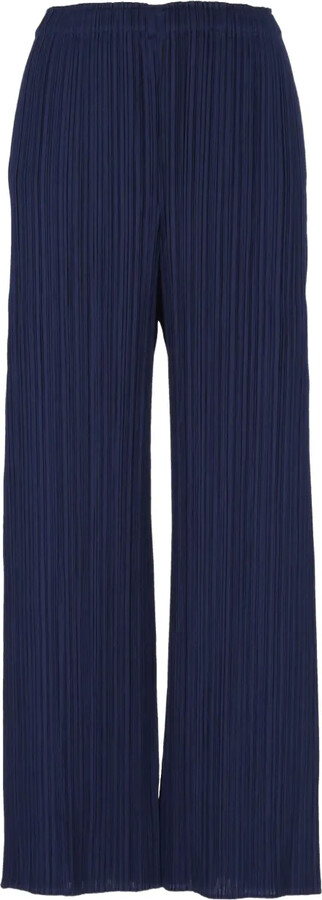 Pleats Please Issey Miyake Pleated Trousers