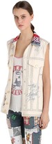 Thumbnail for your product : Tommy Hilfiger Collection Patchwork Cotton Denim Vest