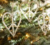 Thumbnail for your product : Pottery Barn Jingle Bell Peace Sign Heart Ornament
