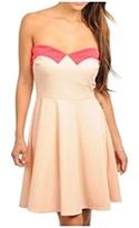 Thumbnail for your product : Style Tree Peach/Coral Dress