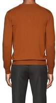 Thumbnail for your product : Barneys New York Men's Cashmere V-Neck Sweater - Rust
