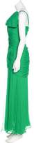 Thumbnail for your product : Oscar de la Renta Silk One-Shoulder Gown
