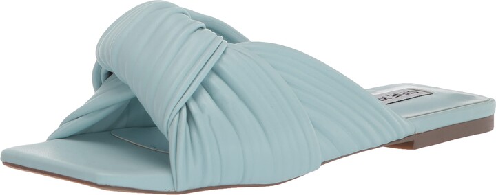 Steve Madden Slide Women's Blue Sandals | ShopStyle