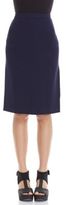 Thumbnail for your product : Eileen Fisher Petite Knee Length Silk Skirt