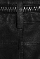 Thumbnail for your product : Givenchy Skinny Pants In Black Leather With Zip Detail
